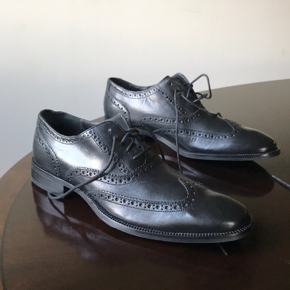 COPY - Cole Haan lace Up Black Wing Tips Oxford s… main image 5